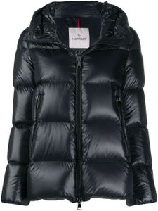 Moncler doudoune à patch logo - Noir