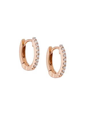 Dana Rebecca Designs anneaux DRD en or rose 14t orné de diamants