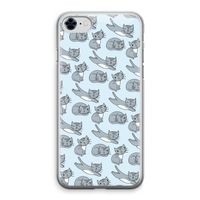 Poezen: iPhone 8 Transparant Hoesje