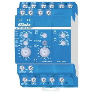 Eltako 22100530 MFSR12DX-230V Multifunctioneel stroomrelais 230 V/AC 1 stuk(s) Tijdsduur: 0.1 - 14400 s 1x NO
