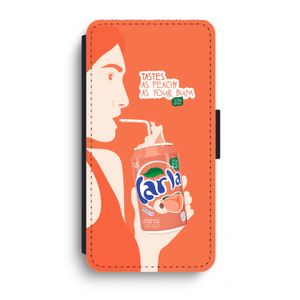 Peach please!: iPhone XR Flip Hoesje