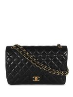 CHANEL Pre-Owned grand sac porté épaule Double Flap 2022 - Noir - thumbnail