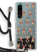 Gymboys: Sony Xperia 5 III Transparant Hoesje met koord