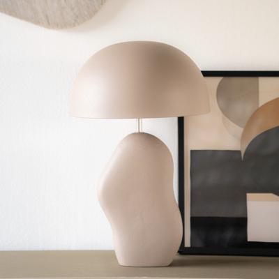 By-Boo Tafellamp 'Aizu' 48cm hoog, kleur Taupe