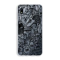 Vexx Black Mixtape: Samsung Galaxy A10 Transparant Hoesje
