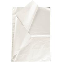Tissuepapier, vel 50x70 cm, 17 gr, parelmoer, 6 vel/ 1 doos