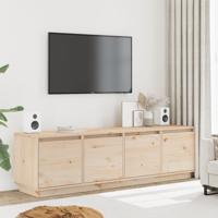 Tv-meubel 156x37x45 cm massief grenenhout - thumbnail