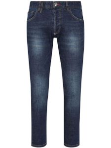 Philipp Plein jean à coupe skinny - Bleu