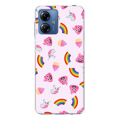 TPU Back Cover Hoesje Maken voor de Motorola Moto G14 | Eigen telefoonhoesje ontwerpen | Op maat gemaakt