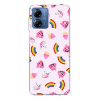 TPU Back Cover Hoesje Maken voor de Motorola Moto G14 | Eigen telefoonhoesje ontwerpen | Op maat gemaakt