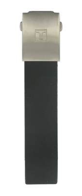 Horlogeband Tissot T603013676 Rubber Zwart