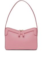 Mansur Gavriel sac porté épaule à plaque logo - Rose