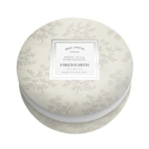 Wax Lyrical Fired Earth Candle Tin White Tea & Pomegranate