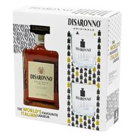 Disaronno Originale in Gift Box met 2 Tumblers - thumbnail