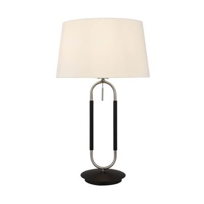 Searchlight TafellampJazz zwart met metaalgrijs - EU41431SS