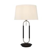 Searchlight TafellampJazz zwart met metaalgrijs - EU41431SS