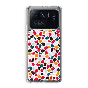 Colored Giraffe: Xiaomi Mi 11 Ultra Transparant Hoesje