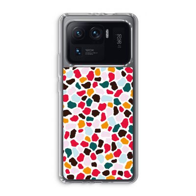 Colored Giraffe: Xiaomi Mi 11 Ultra Transparant Hoesje