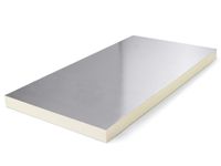 Idelco PIR 2-zijdig Aluminium 1200x600x140mm Rd:6.36 4pl/pak (=2,88 m²) - thumbnail
