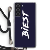 Biest: Samsung Galaxy S21 FE Transparant Hoesje met koord