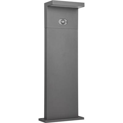 LED Tuinverlichting - Staande Buitenlamp - Trion Delbi - 5W - Aanpasbare kleur - Hoogte 60cm - Antraciet - Gegoten Aluminium