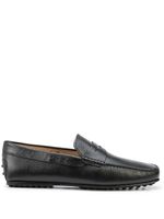 Tod's mocassins en cuir grainé - Noir - thumbnail