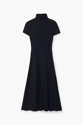 Midijurk met col - BLACK - L Midijurk met col - BLACK - L