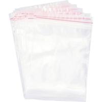 Hersluitbare zak zonder etiketstrook (b x h) 80 mm x 120 mm Transparant Polyethyleen 1 stuk(s)