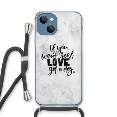 Partner in crime: iPhone 13 mini Transparant Hoesje met koord