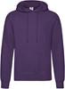 Fruit Of The Loom F421 Classic Hooded Sweat - Purple - M