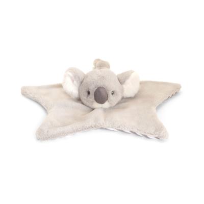 Keel Toys pluche knuffel koala tuttel/knuffeldoekje - lapje - 32 cm