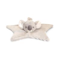 Keel Toys pluche knuffel koala tuttel/knuffeldoekje - lapje - 32 cm