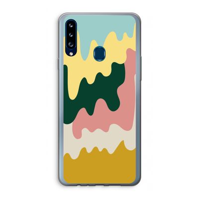 Baar B: Samsung Galaxy A20s Transparant Hoesje