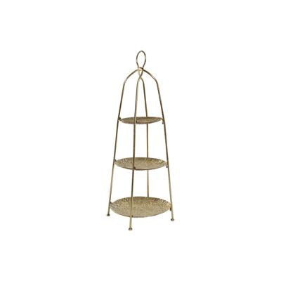 Fruitschaal Home ESPRIT Gouden Metaal 39 x 39 x 86 cm