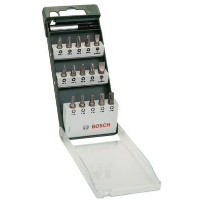 Bosch Accessoires 16-delige schroefbitset Standard (HEX, PH, PZ, T) - 2609255977