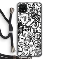 Vexx Mixtape #2: Samsung Galaxy A22 5G Transparant Hoesje met koord