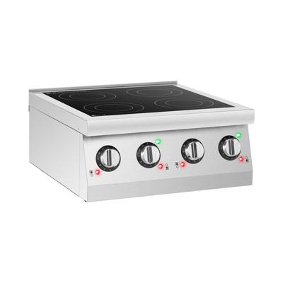 Inductieplaat - 4 borden - Ø 12 - 26 cm - draagbaar - Royal Catering