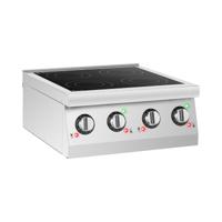 Inductieplaat - 4 borden - Ø 12 - 26 cm - draagbaar - Royal Catering