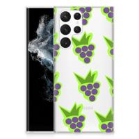 Samsung Galaxy S22 Ultra | Siliconen Case | Druiven