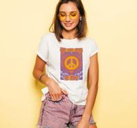 T-shirt peace teken is liefde T-shirt peace teken is liefde
