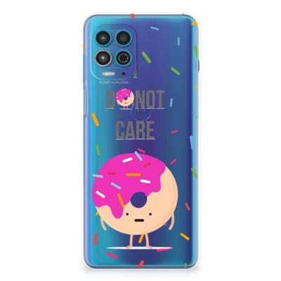 Motorola Moto G100 | Siliconen Case | Donut Roze