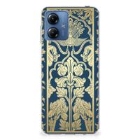 Motorola Moto G14 | TPU Case | Beige Flowers