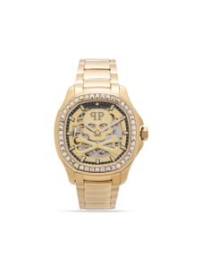 Philipp Plein montre Skeleton $pectre 42 mm - Or