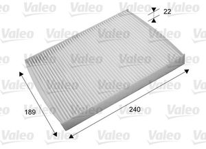 Interieurfilter Ford FIESTA (10/08->) 715660