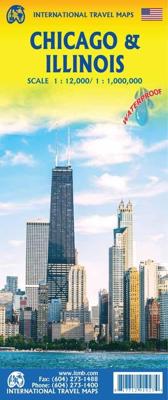 Wegenkaart - landkaart Chicago & Illinois | ITMB