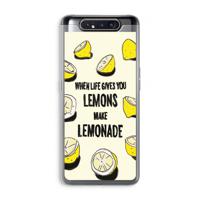 Lemonade: Samsung Galaxy A80 Transparant Hoesje