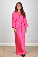 Sea Me Happy rok Jude Satin fuchsia