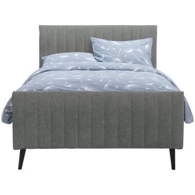 Bed Lieke - grijs/groen - 120x200 cm - Leen Bakker