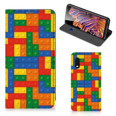 Samsung Xcover Pro | Hoesje met Magneet | Blokken