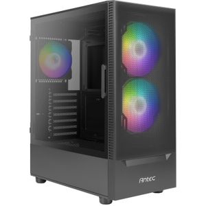 Antec NX410 tower behuizing 3x USB-A | RGB | Tempered Glass